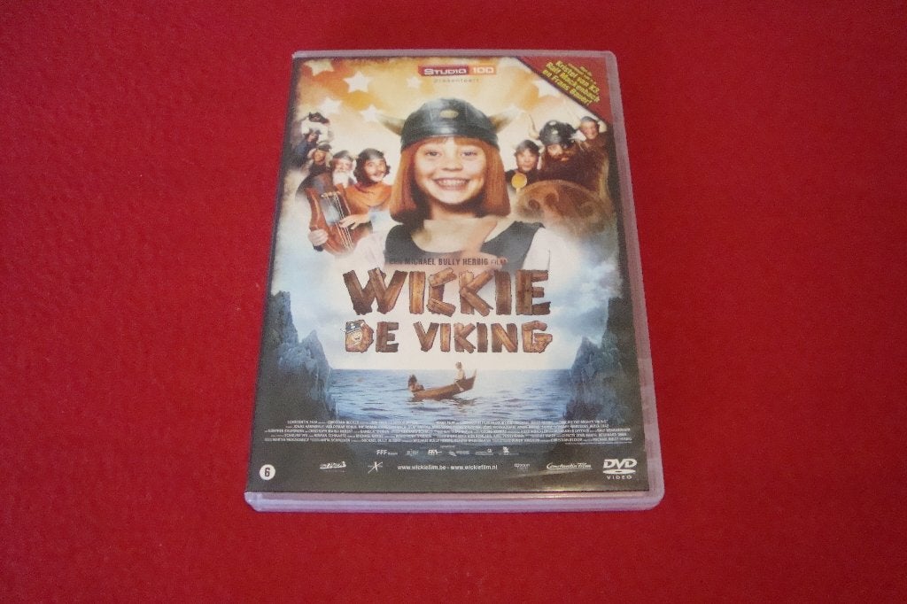 dvd wickie de viking, Ophalen of Verzenden, Film
