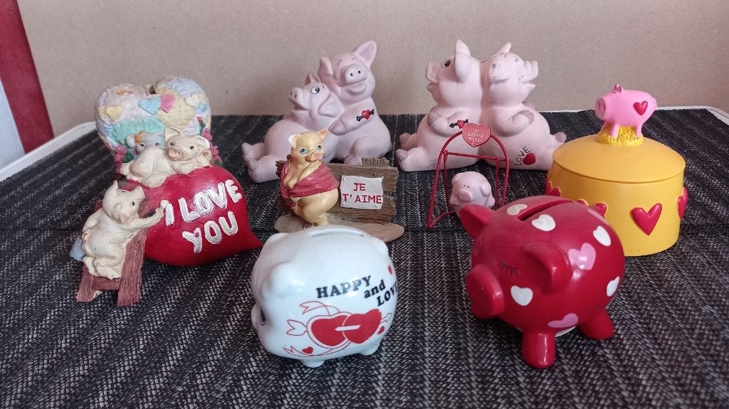 beeldjes thema love, Verzamelen, Ophalen