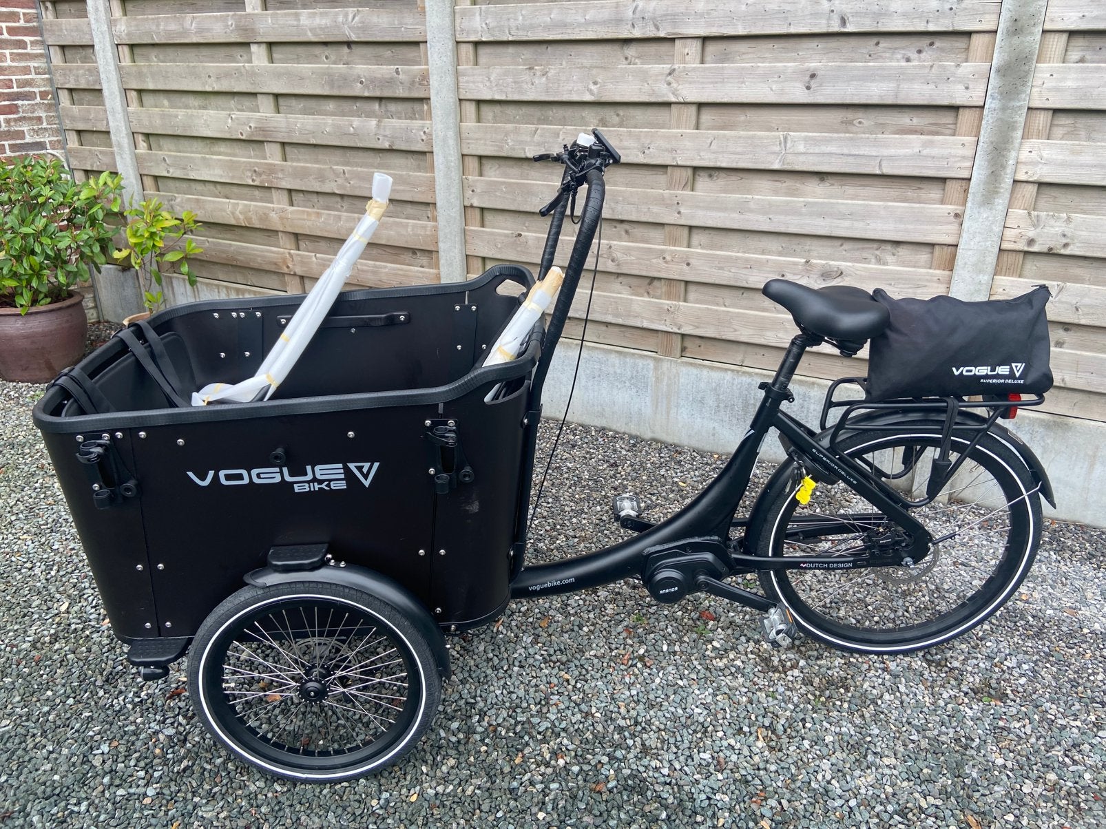 VOGUE elektrische  BAKFIETS  nieuw, Neuf, Autres marques, Enlèvement, Électrique