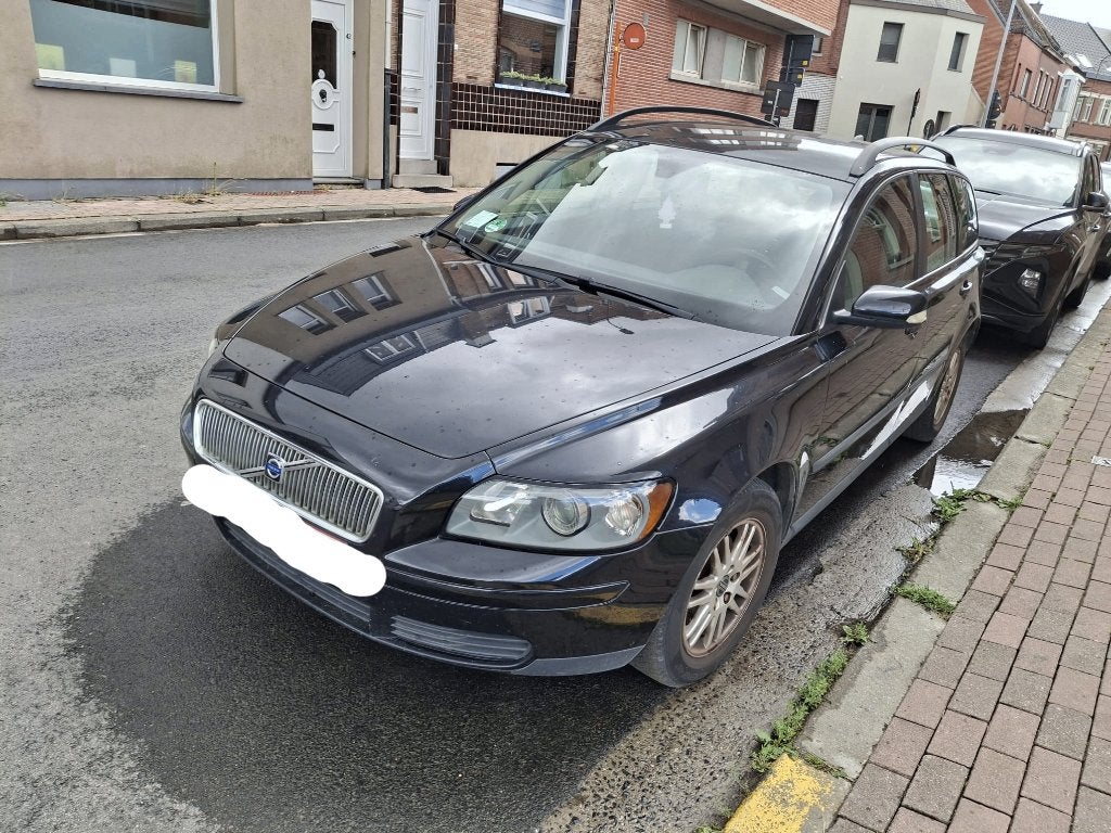 Volvo V50, Autos, Volvo, Particulier, V50, Diesel, Break, 5 portes, Boîte manuelle, Noir, Gris