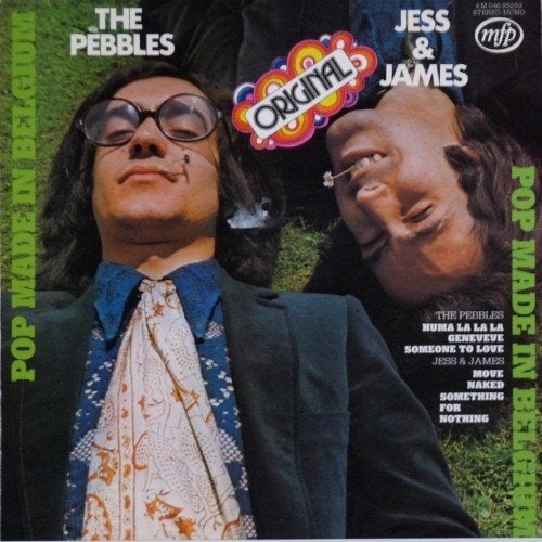 JESS & JAMES/THE PEBBLES, Enlèvement ou Envoi, Pochette photo, Comme neuf, LP