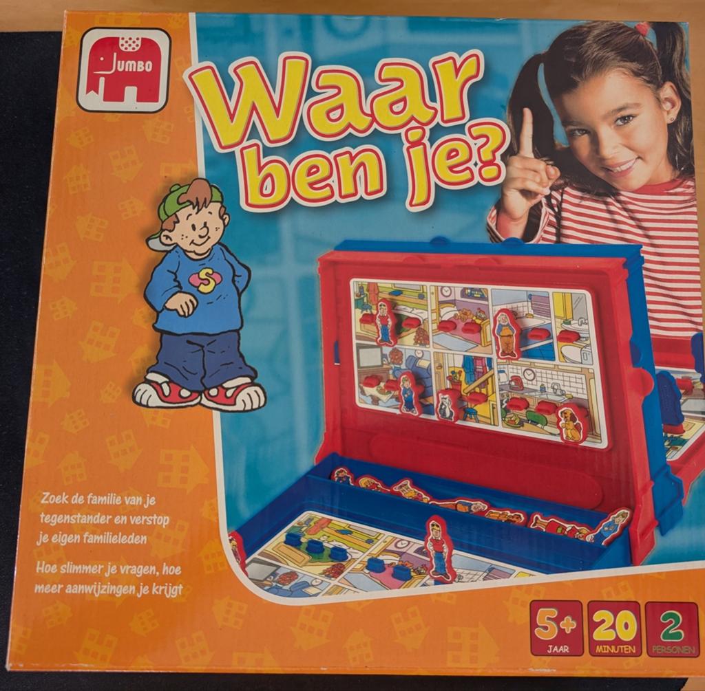 Gezelschapsspel: Waar ben je?, Hobby en Vrije tijd, Gezelschapsspellen | Overige, Ophalen