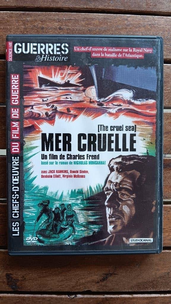 )))   Mer Cruelle  //  Guerre   (((, CD & DVD, DVD | Aventure, Enlèvement ou Envoi, Comme neuf, À partir de 16 ans, Français