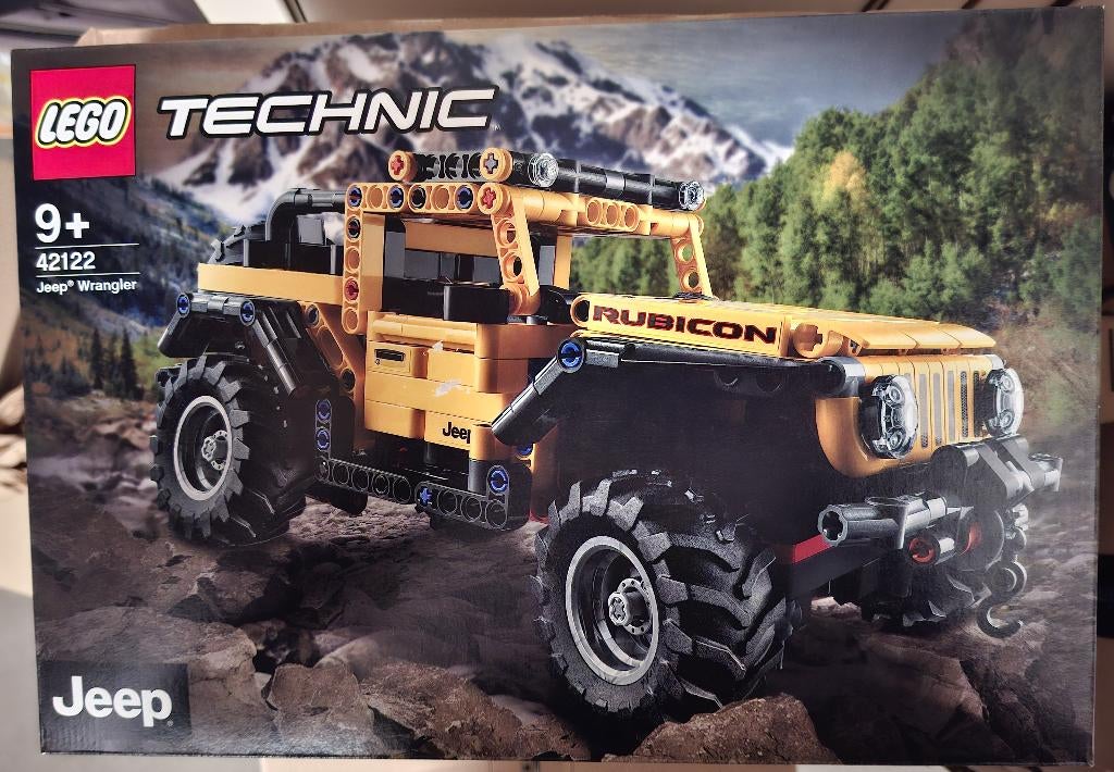LEGO 42122 Technic Jeep Wrangler, Ophalen of Verzenden, Nieuw, Complete set, Lego