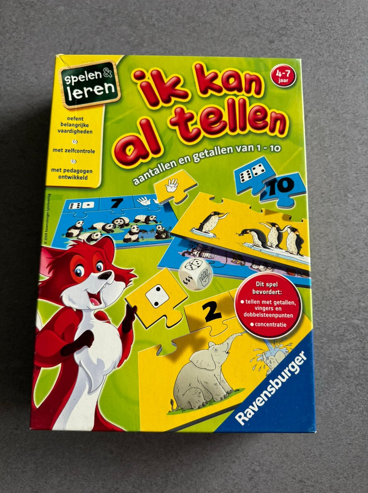 Leren rekenen, Enlèvement, Comme neuf, Compter