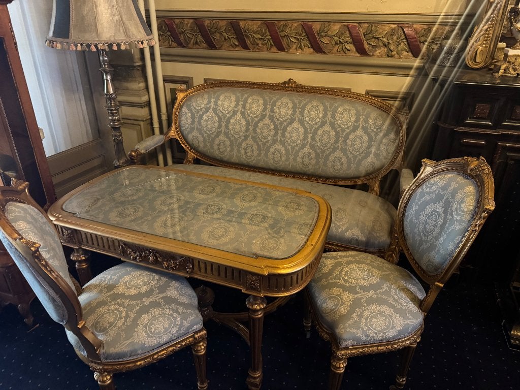 Brocante, Antiek en Kunst, Antiek | Meubels | Stoelen en Sofa's, Ophalen