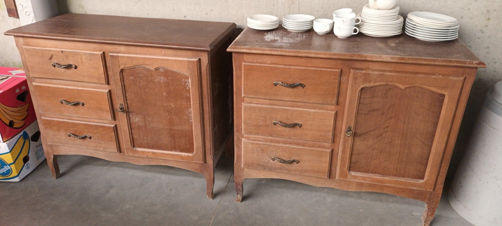 2 oude kastjes, Antiek en Kunst, Ophalen