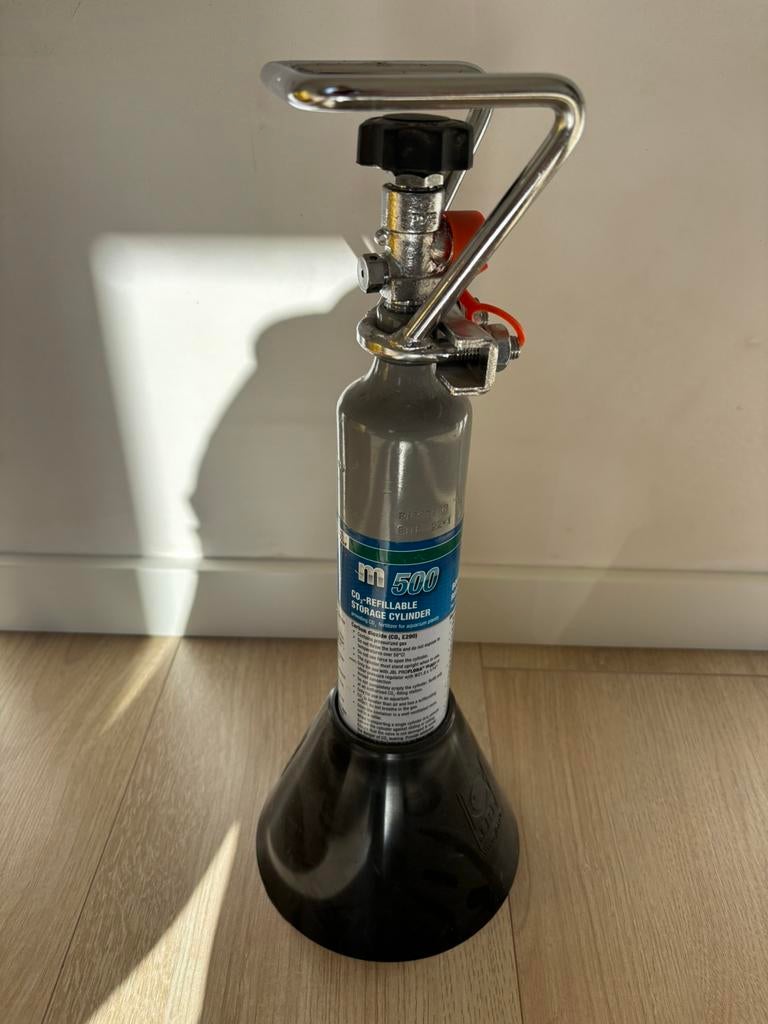 Jbl co2 fles 0.5kg, Dieren en Toebehoren, Ophalen, Zo goed als nieuw, JBL
