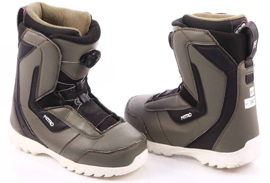 36; 37; 38,5 EU kinder snowboardschoenen NITRO DROID BOA, Verzenden, Gebruikt, Schoenen