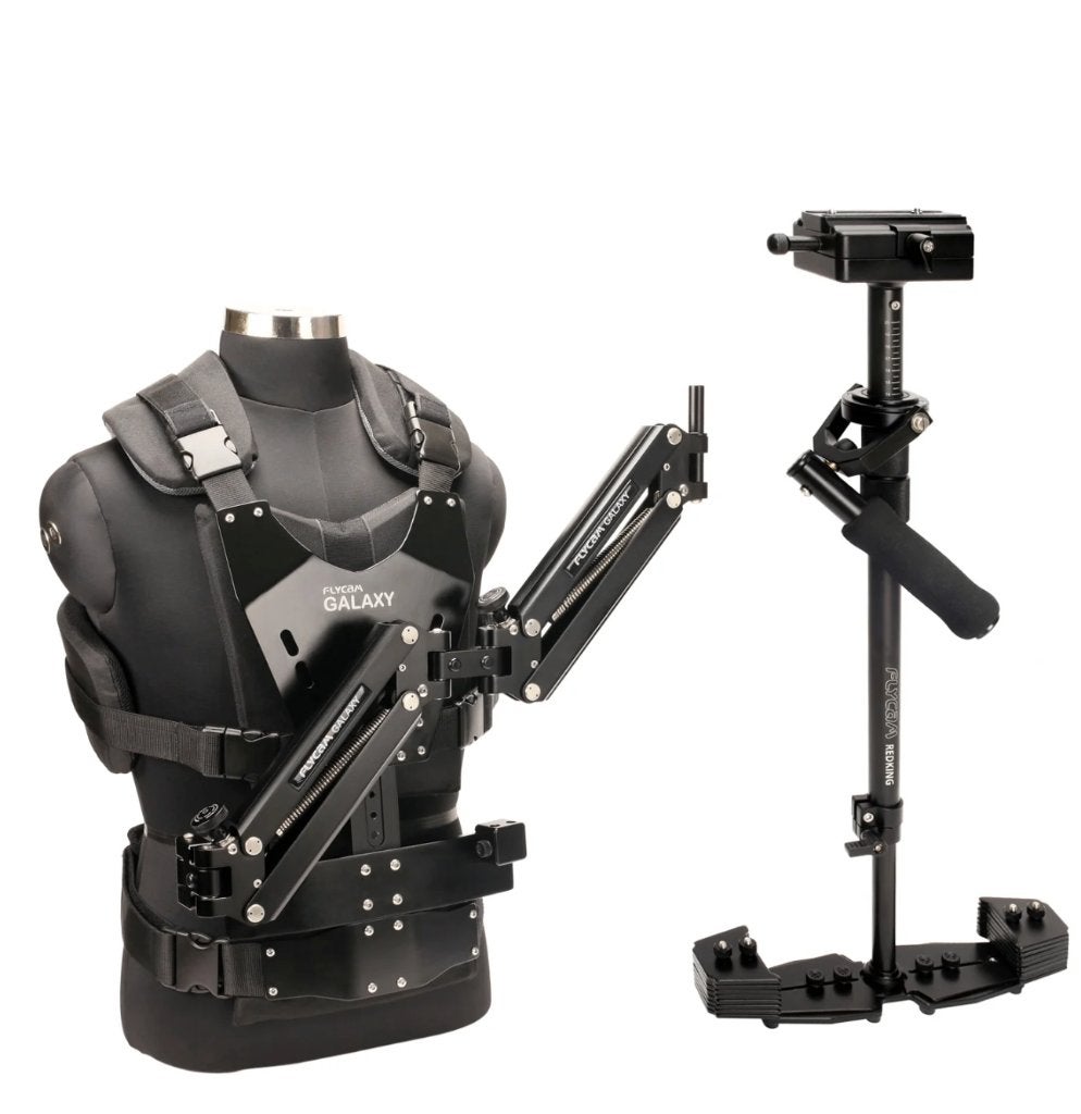 Bras et gilet Flycam Galaxy - stabilisateur camera pro, TV, Hi-fi & Vidéo, Caméscopes numériques, Enlèvement, Utilisé, Caméra
