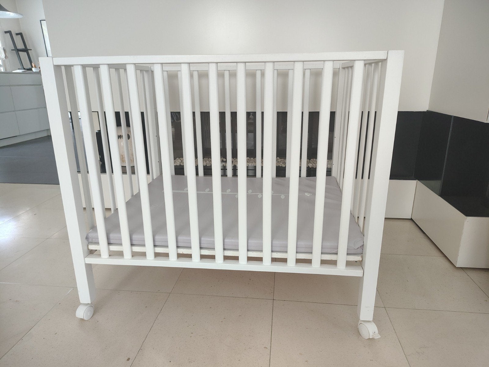 Babypark, Enlèvement, Comme neuf, Rectangulaire, Roulettes