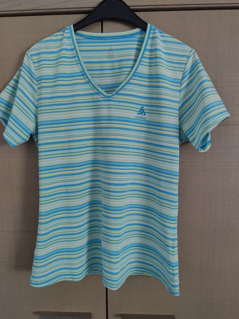 Sportshirt Odlo, maat M, Kleding | Dames, Sportkleding, Maat 38/40 (M), Meerkleurig, Overige typen, Ophalen of Verzenden