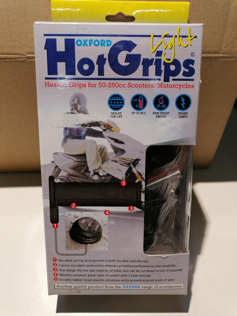 POIGNEES CHAUFFANTES OXFORD AVEC COMMANDE - OF772 impec, Motoren, Accessoires | Overige, Ophalen, Nieuw
