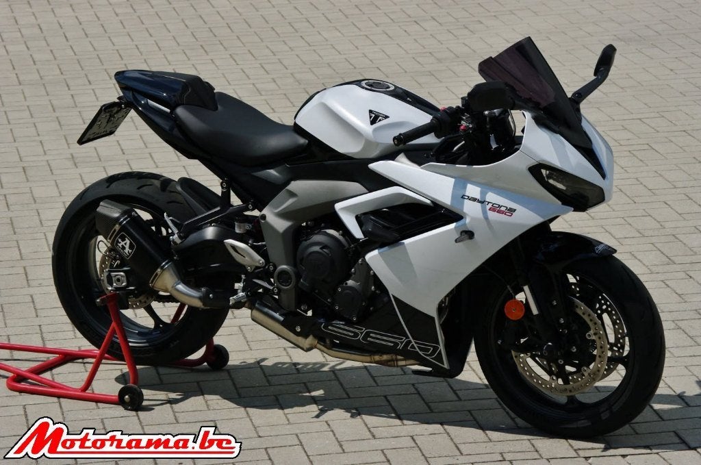 Triumph Daytona 660 - 2024 - 20 000 km @Motorama, Permis Moto A, Occasion, Plus de 35 kW, 2 cylindres