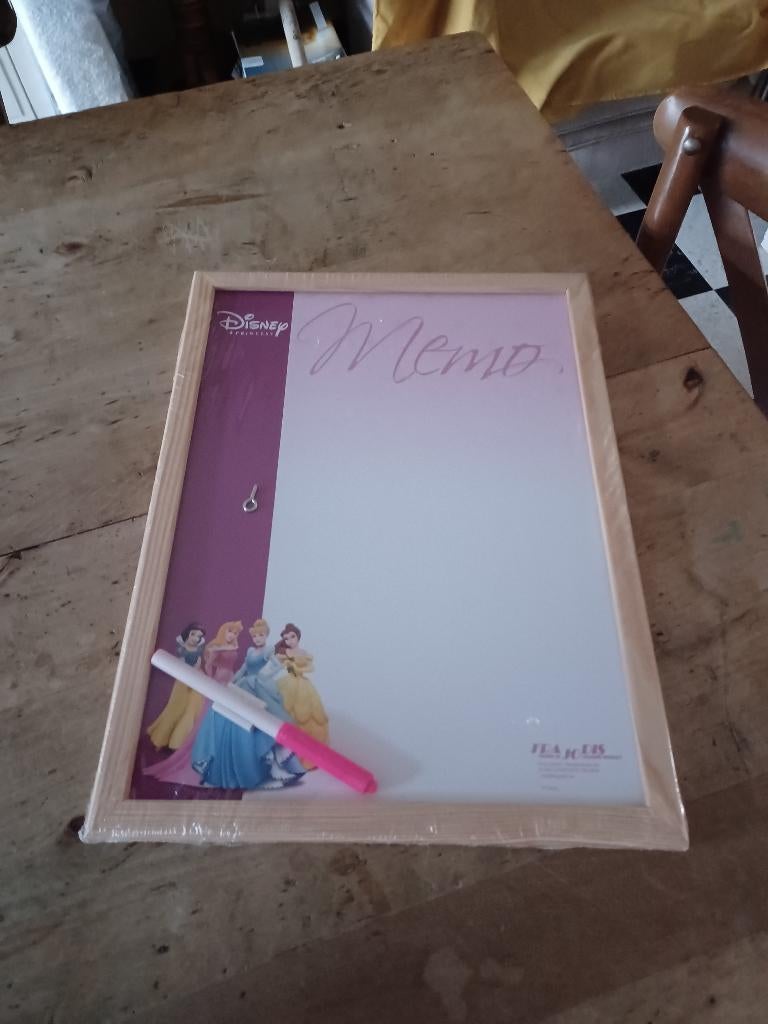 Memobord DISNEY PRINCESS, Ophalen of Verzenden