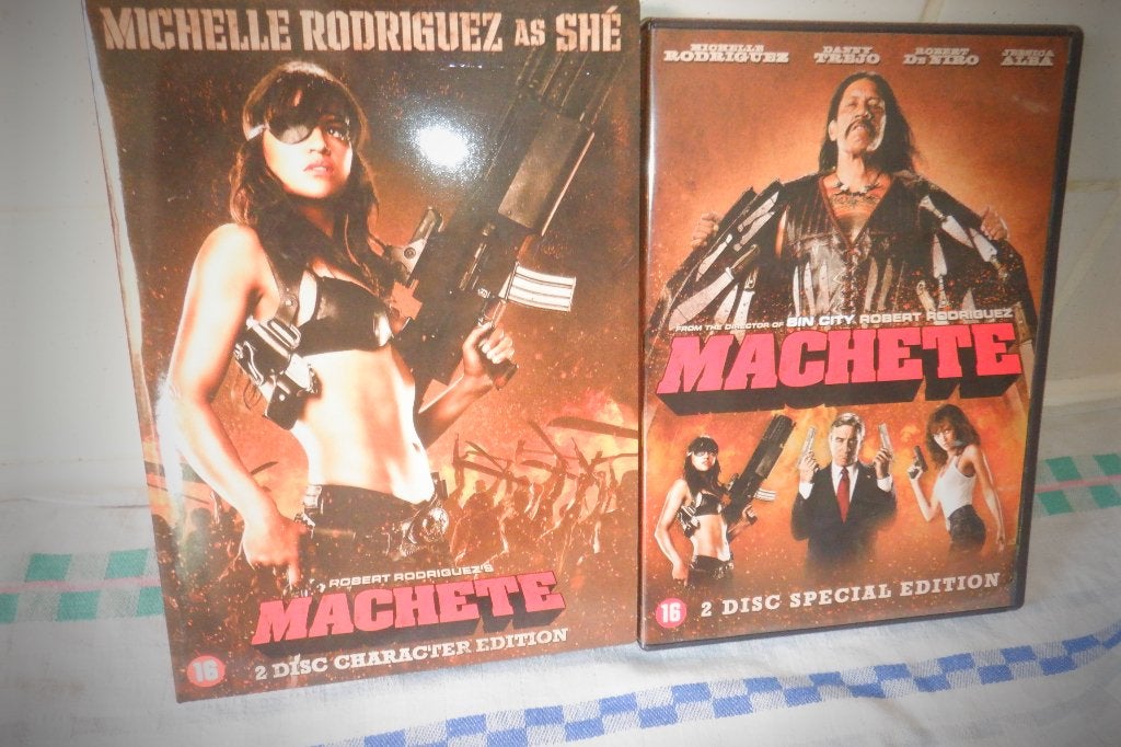 DVD 2DISC Character Edition Machete., Engels, Nederlands, Actie, Ophalen of Verzenden