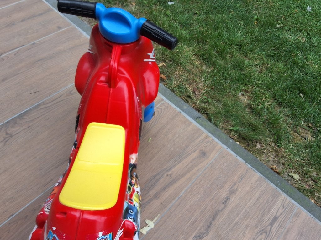 moto de la Pat' Patrouille, Enlèvement, Utilisé, Véhicule à pousser