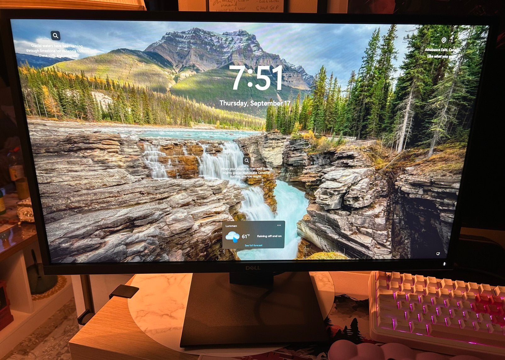 Dell monitor 27 inch, Enlèvement, Comme neuf
