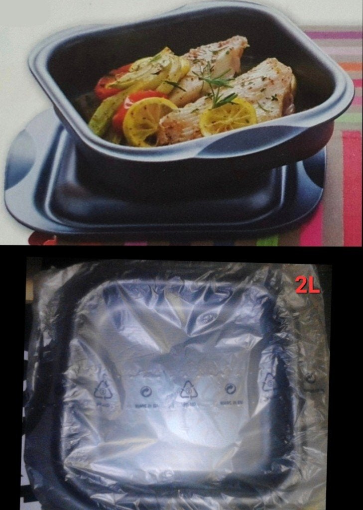 Tupperware UltraPro 2L vierkant met Deksel, Overige typen, Nieuw, Ophalen of Verzenden, BPA-vrij
