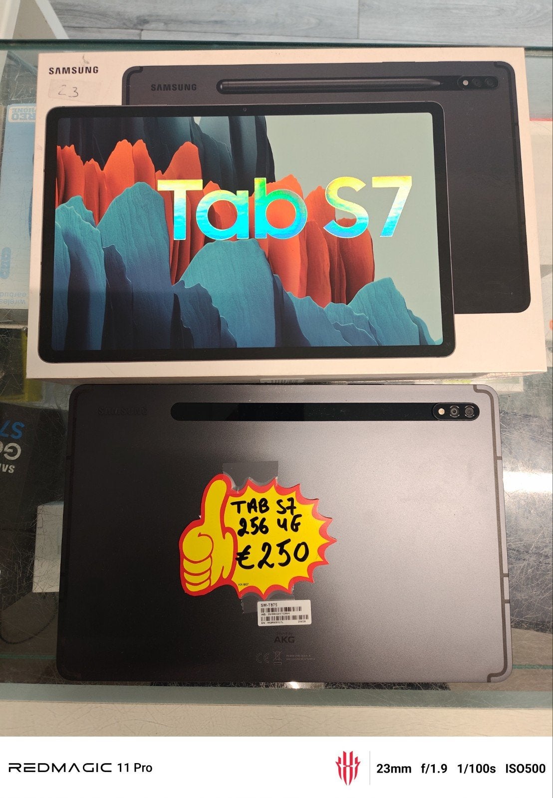 Samsung Tab S7 256gb 4G, Computers en Software, Android Tablets, Ophalen of Verzenden