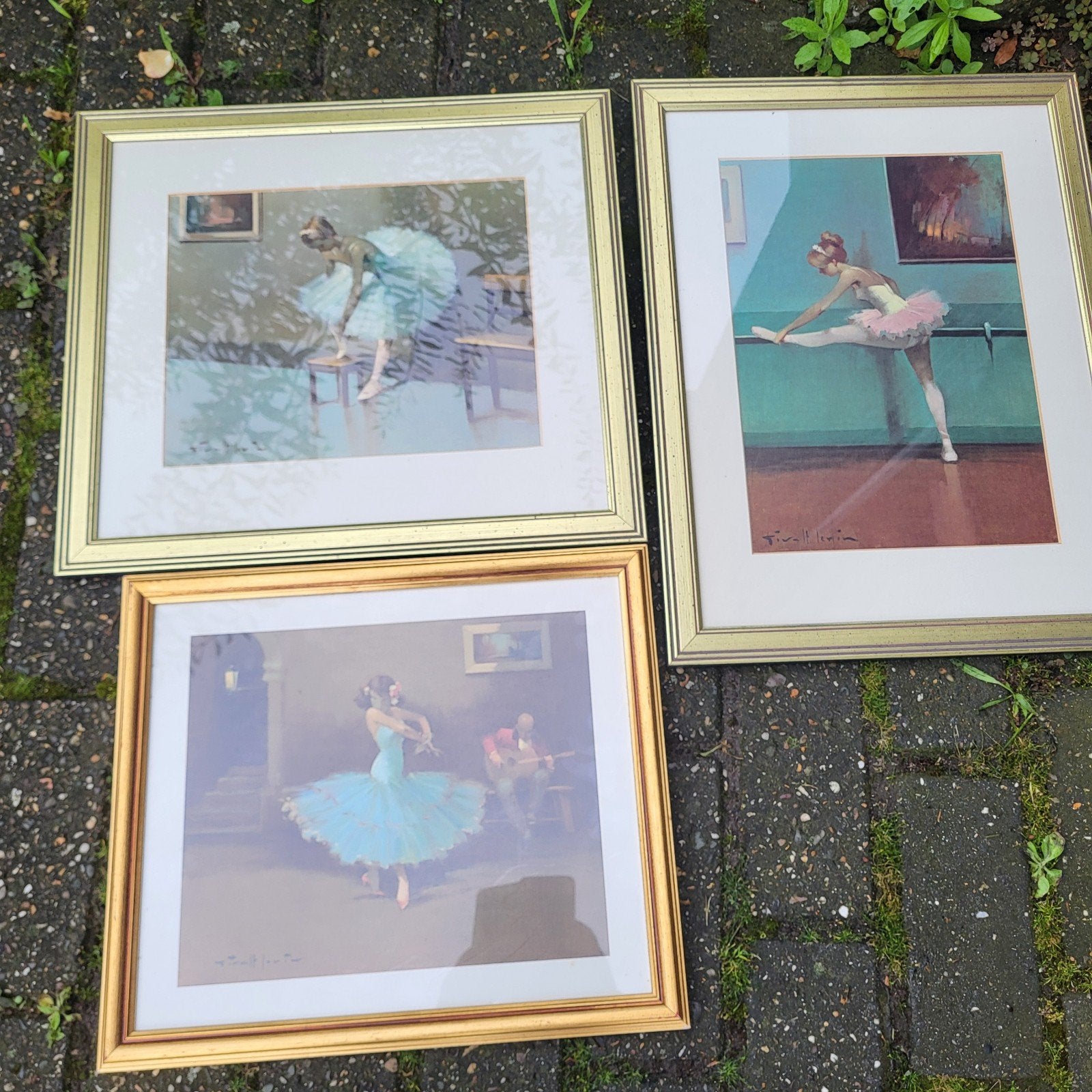 3 ballerina  prachtige, Antiquités & Art, Art | Autres Art, Enlèvement