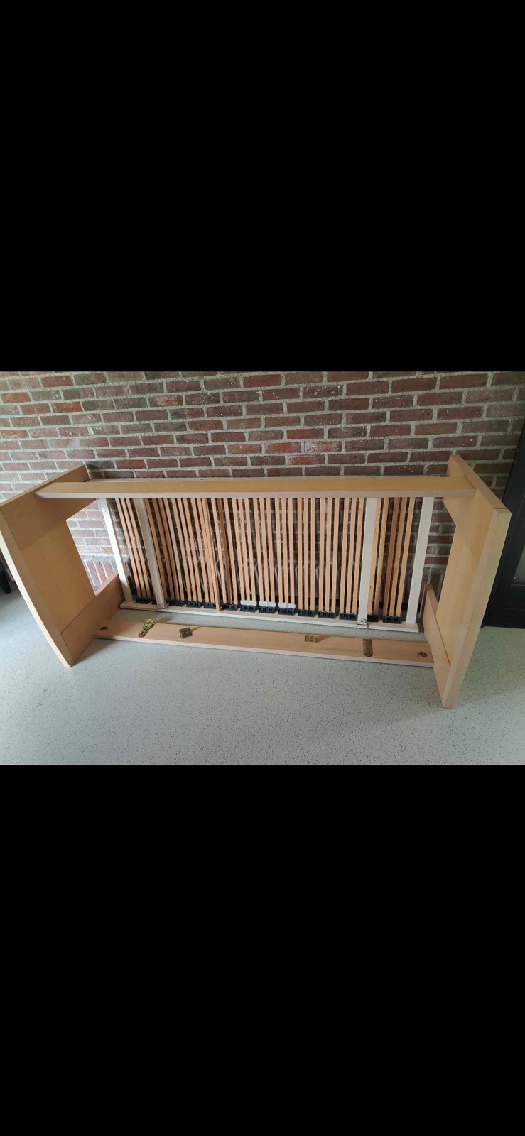 Gratis 1 persoon bed, Ophalen, Gebruikt