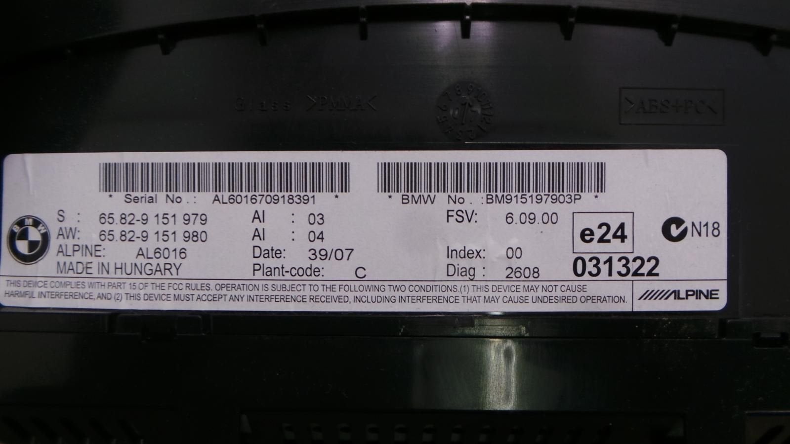 BMW 3 SERIES E91 INFORMATIE DISPLAY 2006, Ophalen of Verzenden, Gebruikt, Stiba lid
