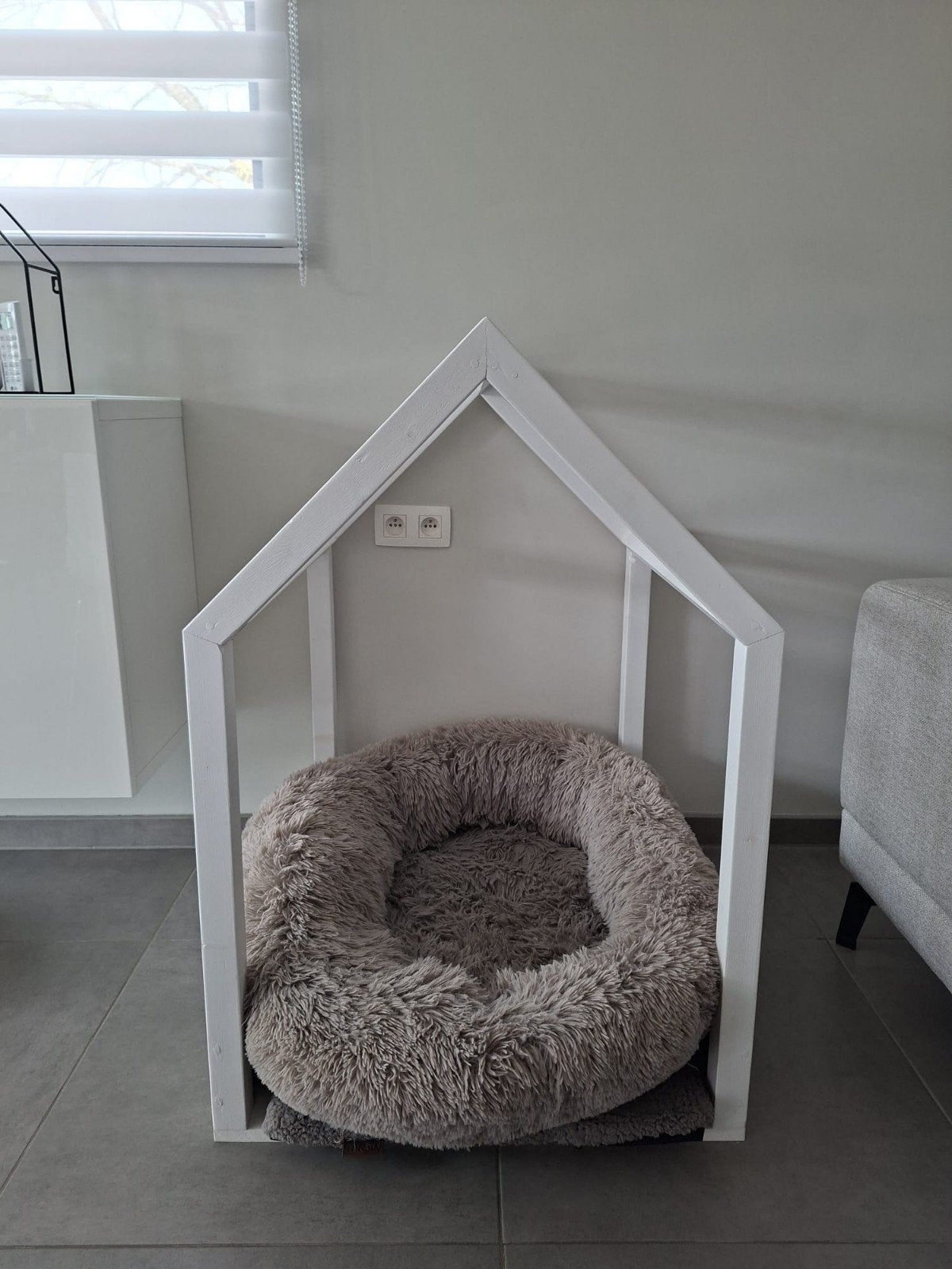 honden/katten huisje, Dieren en Toebehoren, Ophalen, Gebruikt