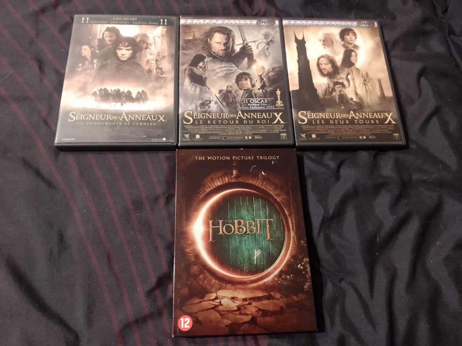 A vendre coffrets dvd intégral Seigneur des anneaux Hobbit, CD & DVD, Enlèvement ou Envoi, Science-Fiction, Anglais, À partir de 12 ans