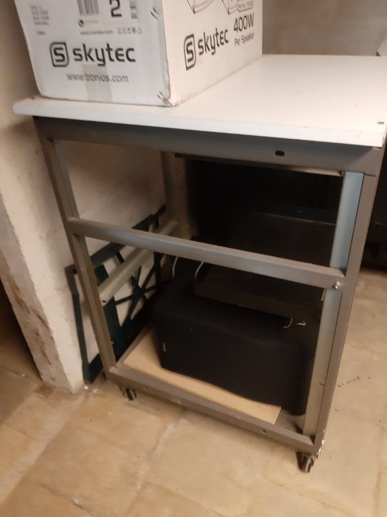 Ijzer rack, Ophalen