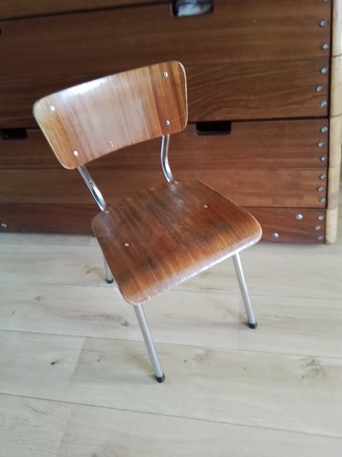 kinderstoeltje, Huis en Inrichting, Ophalen, Gebruikt, Hout, Eén