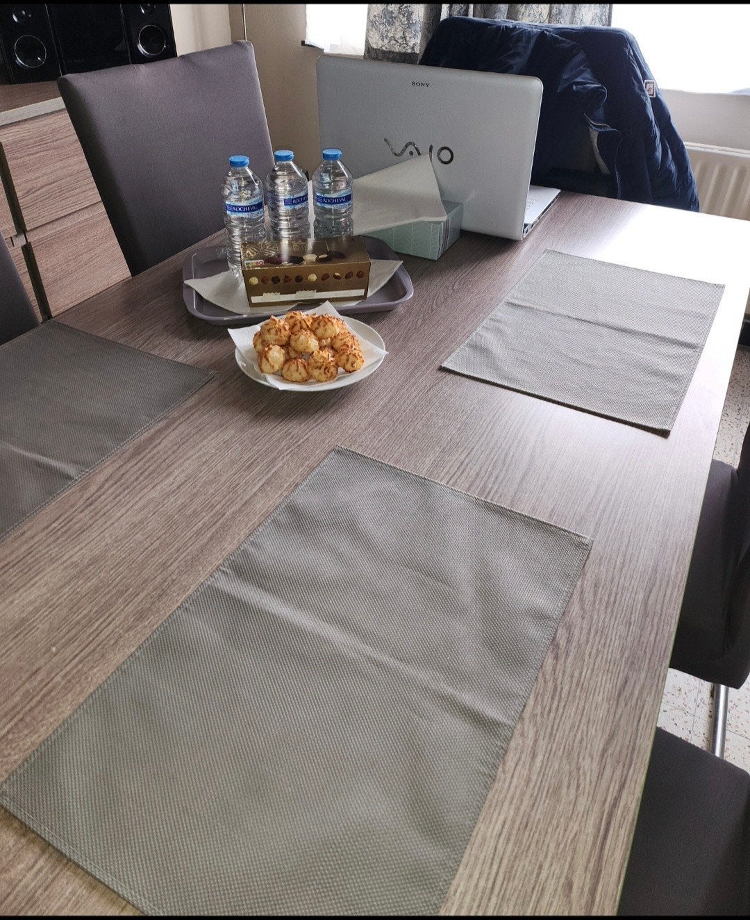 Complete eetkamer met 6 stoelen, Ophalen, Gebruikt