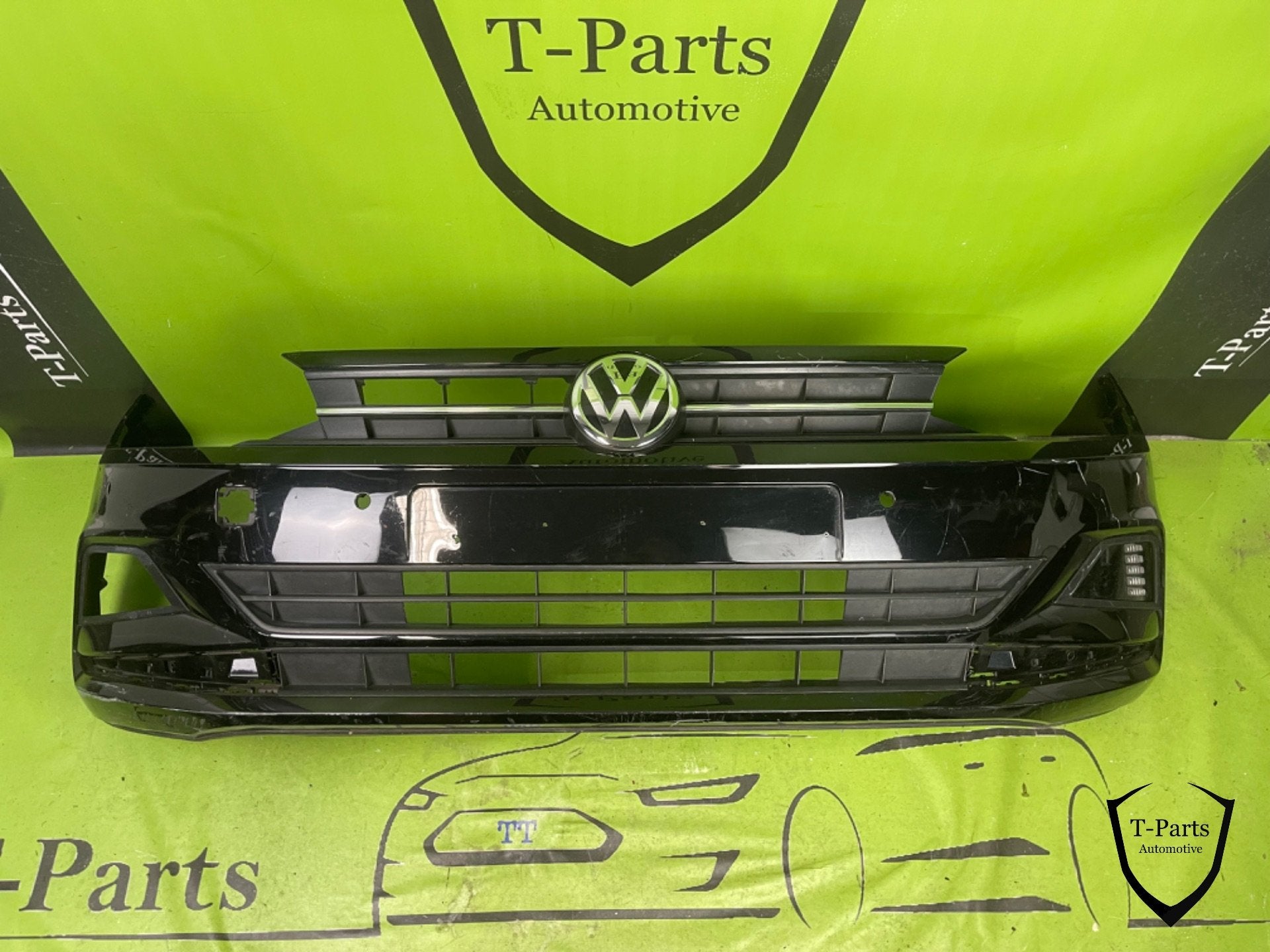 vw volkswagen polo 2g voorbumper bumper grille rooster 19+, Auto-onderdelen, Info@fabrikant.eu, Volkswagen, Bumper, Fabrikantstraat 1
1000 AA  Amsterdam