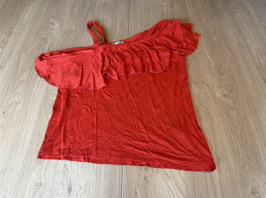 Peacocks Rode Blouse/Shirt Maat 42, Kleding | Dames, T-shirts, Ophalen of Verzenden, Zo goed als nieuw, Maat 42/44 (L)