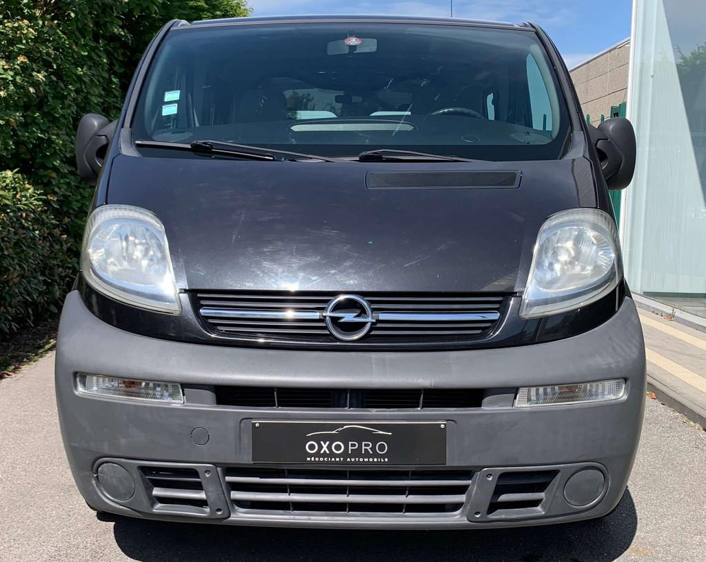 Opel Vivaro 2.5 CDTi 135CV / Double Cabine / 5 Places / Atta, Autos, Achat, Entreprise, Boîte manuelle, 1820 kg