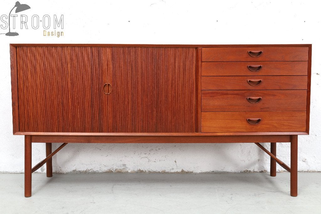 Hvidt Teak Sideboard Credenza Vintage Deens Design Jaren, Ophalen, Teakhout, Retro Wegner Juhl Moller Wanscher Sibast France Son Getama Vitra