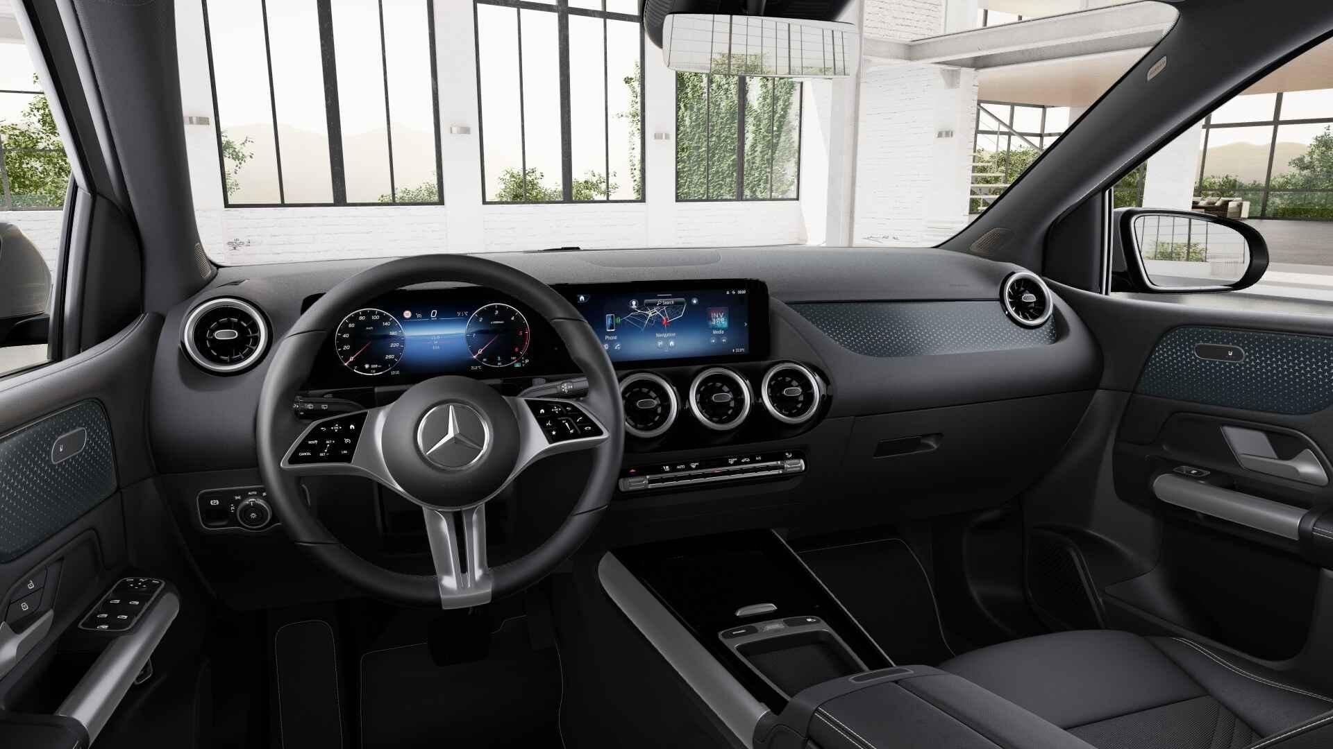 Mercedes-Benz B-Klasse 180 d Business Line | Smartphone Inte, Auto's, Mercedes-Benz, Gebruikt, Zwart, 116 pk, Automatische klimaatregeling