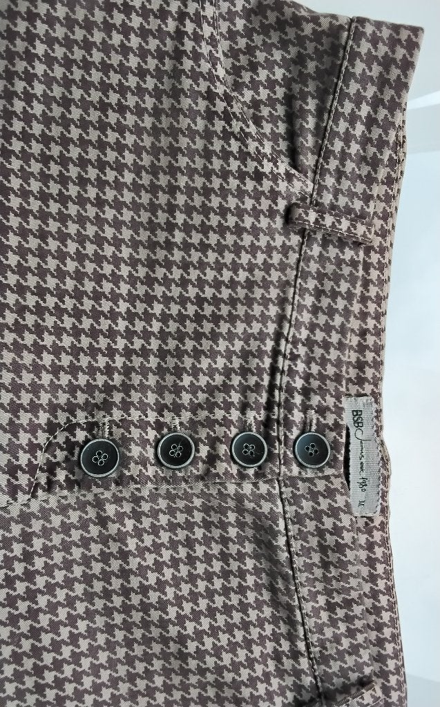 bruinbeige broek maat 38, Kleding | Dames, Broeken en Pantalons, Bruin, Zo goed als nieuw, Lang, Ophalen