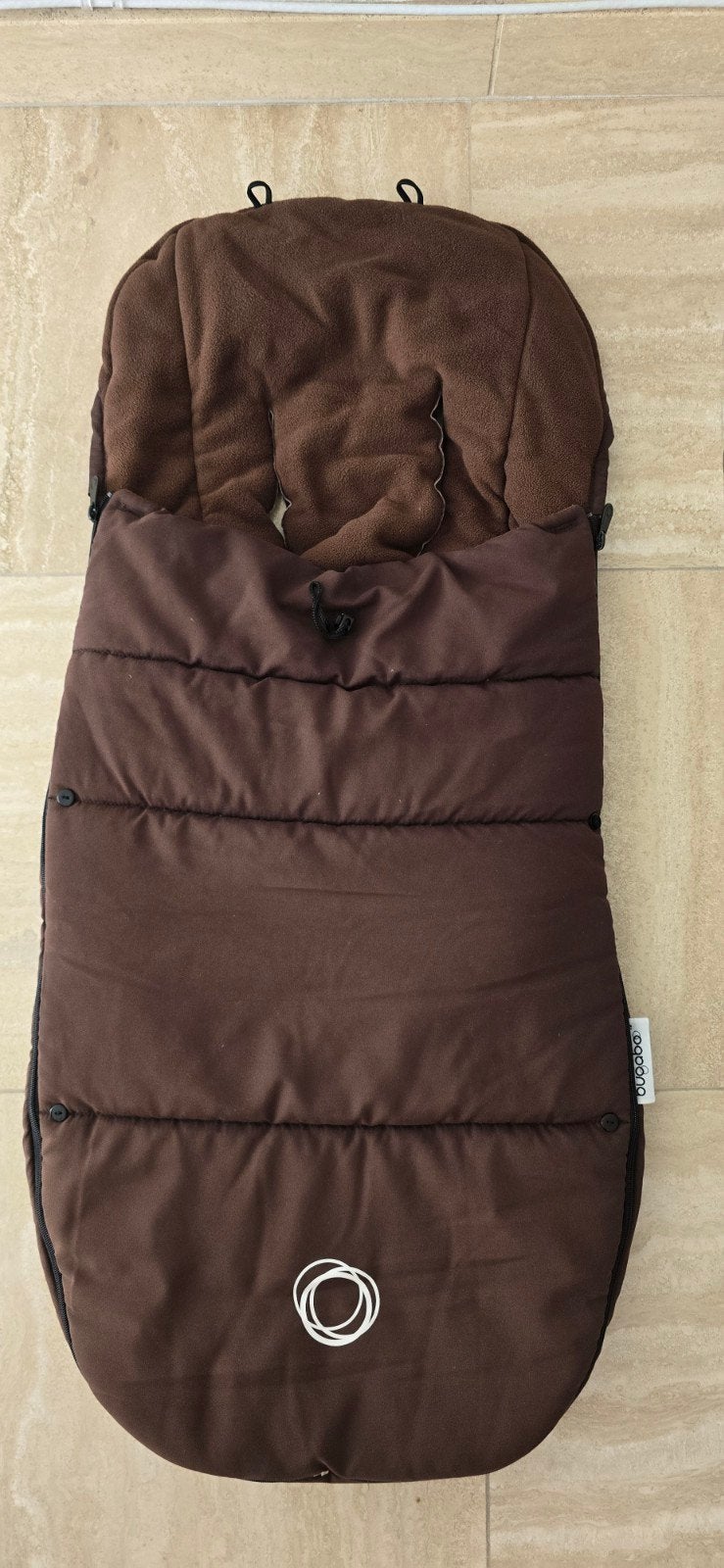 Bugaboo voetenzak, bruin, Kinderen en Baby's, Ophalen of Verzenden, Voetenzak