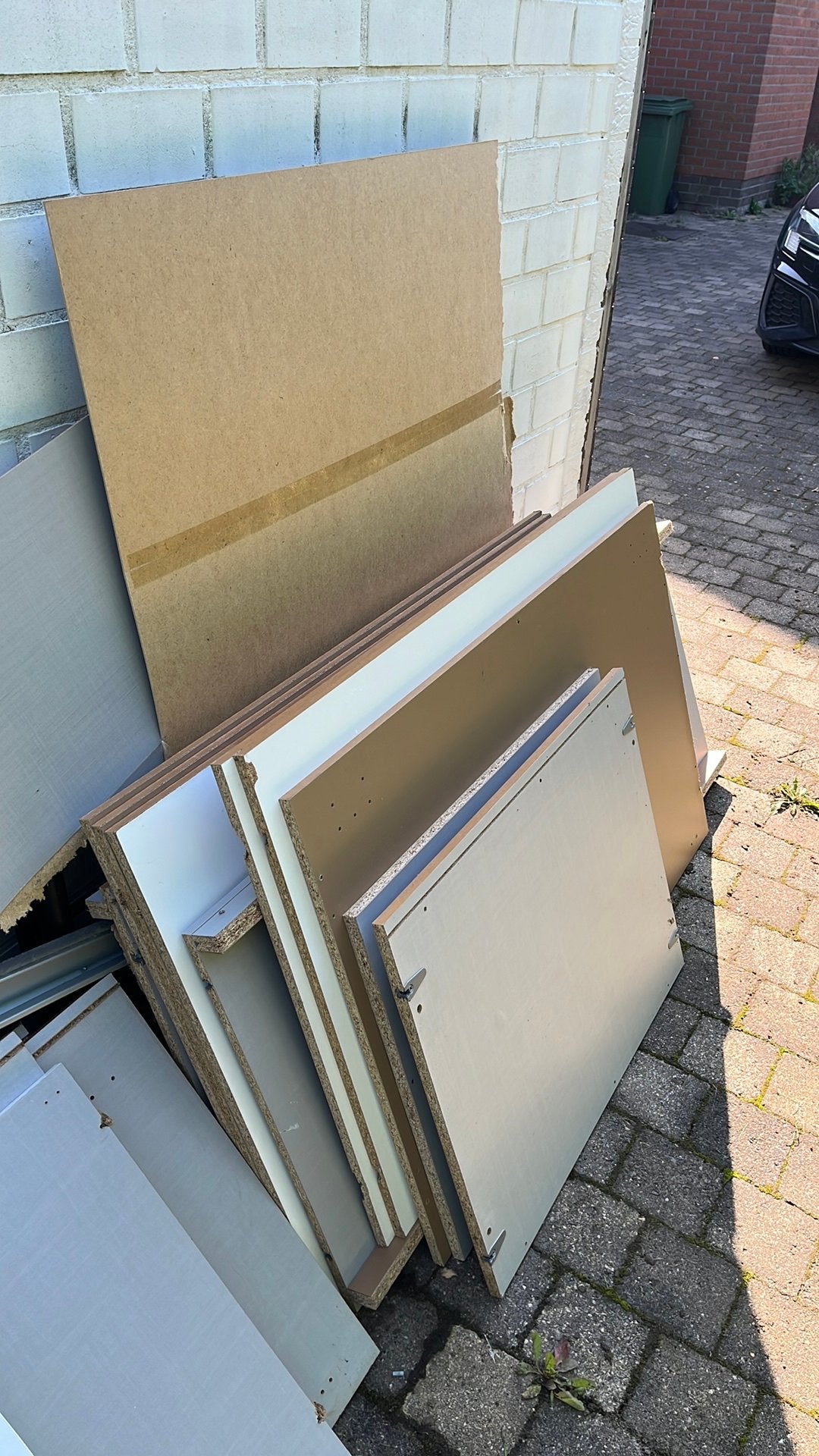 Gratis houten platen, Ophalen, Gebruikt, Hout