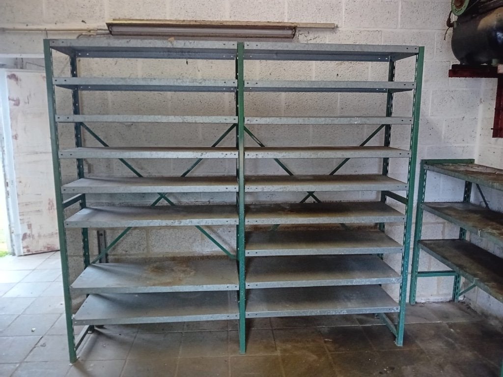 Étagère métallique, Enlèvement, Utilisé