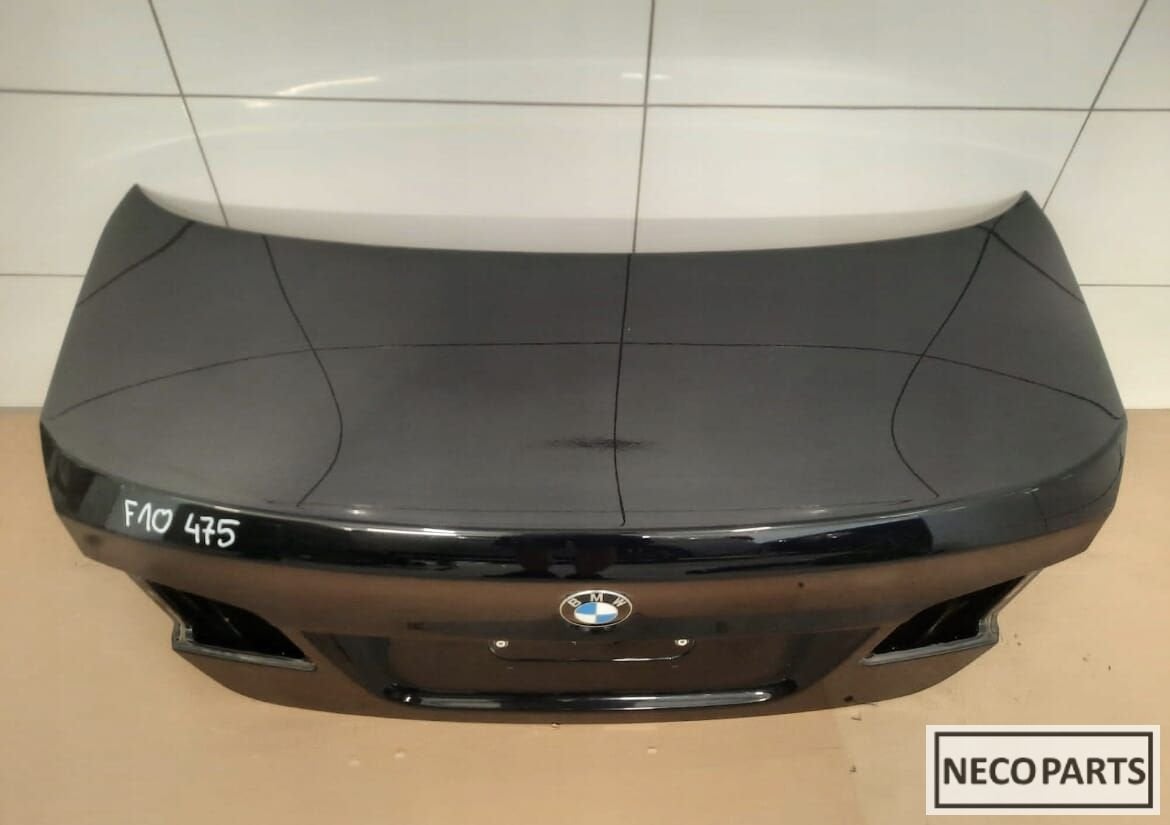BMW 5 SERIE F10 ACHTERKLEP ACHTERDEUR ORGINEEL OP AANVRAAG, Arrière, -, Haillon arrière, Utilisé