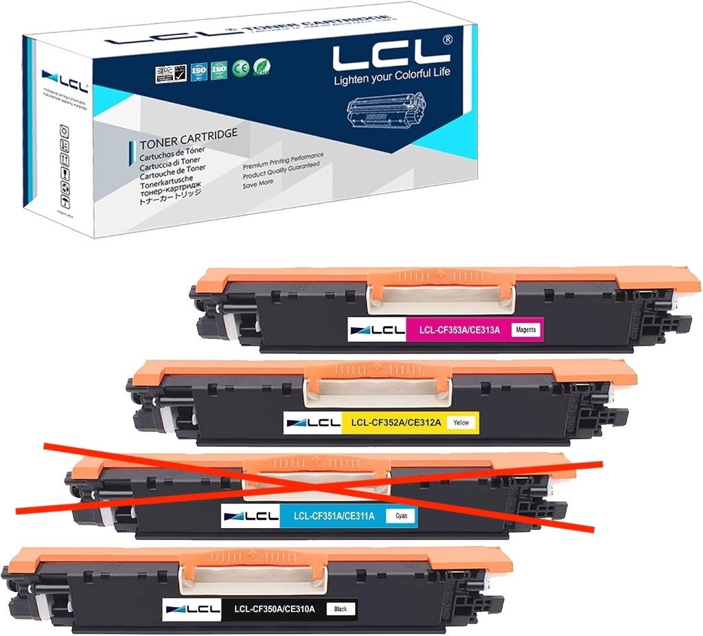 Nieuwe LCL tonercartridges voor HP Color LaserJet, Computers en Software, Printerbenodigdheden, Ophalen of Verzenden, Nieuw, Cartridge