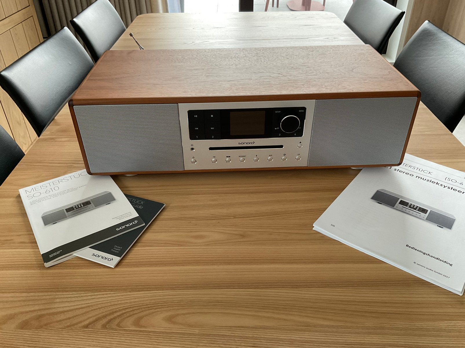 Meisterstück SO-610 van Sonoro muziek systeem, Cd-speler, Draagbaar, Zo goed als nieuw, Ophalen