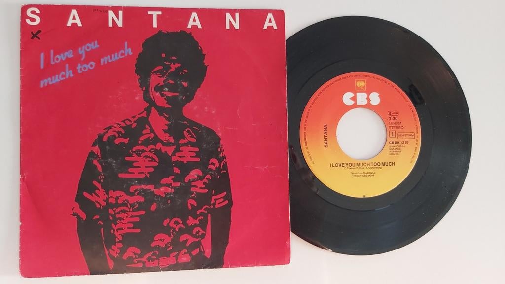 Santana  - I love you much to much, Enlèvement ou Envoi, Utilisé