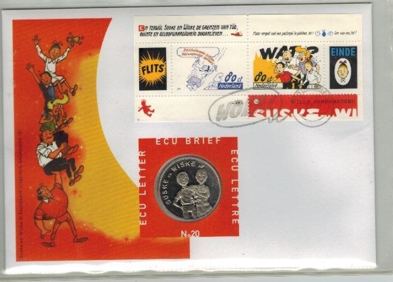 Collection complète des lettres hollandaises en ECU 1 à 42., Enlèvement ou Envoi, Non décrit