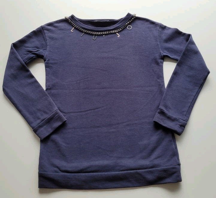 Blauwe sweater trui Liu Jo 152 / 12 jaar, Gebruikt, Meisje, Trui of Vest, Ophalen of Verzenden