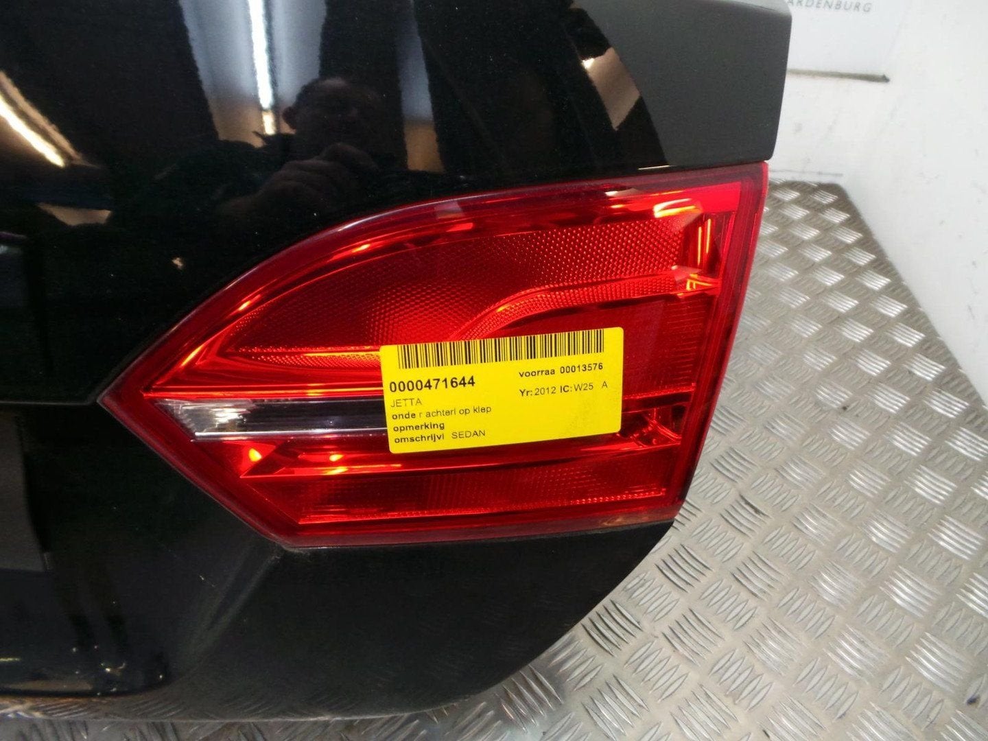 VOLKSWAGEN JETTA ACHTERLICHT R 2012, Ophalen of Verzenden, Gebruikt, ARN erkend