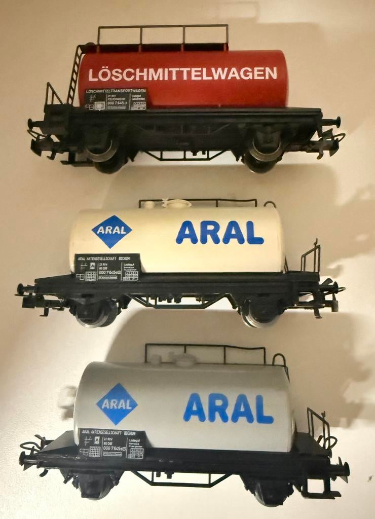Märklin goederenwagons ketelwagens 4440, Ophalen of Verzenden, Gebruikt, Wagon, Märklin