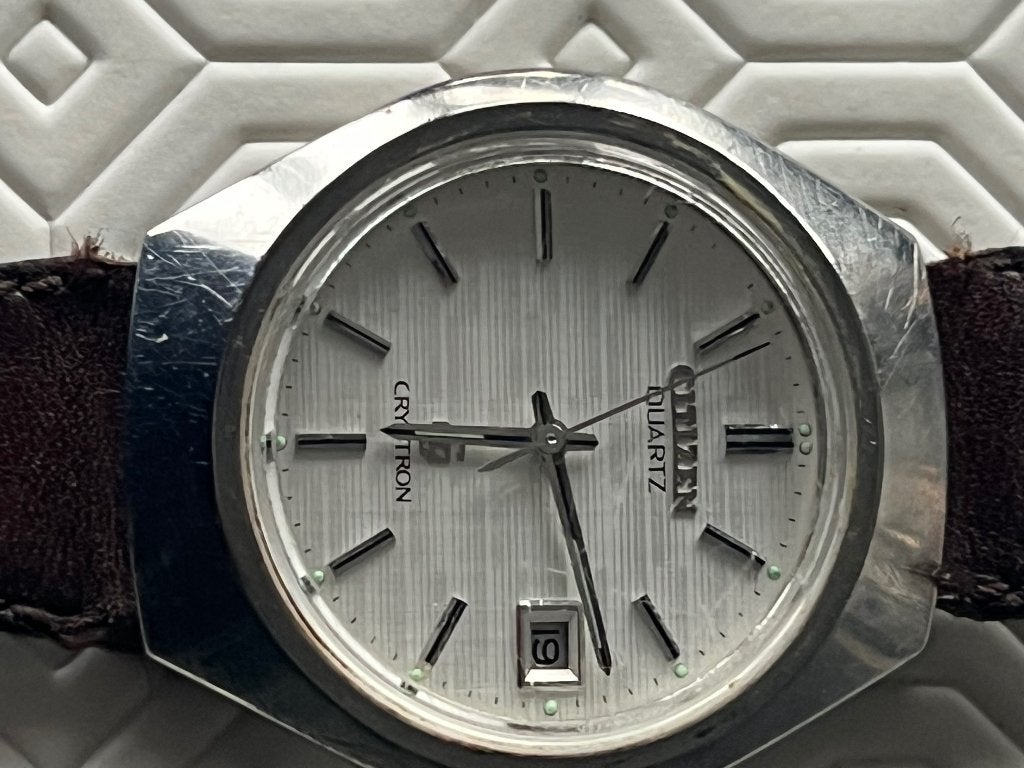 citizen cryston vintage, Montre-bracelet, Enlèvement ou Envoi, Citizen, Acier